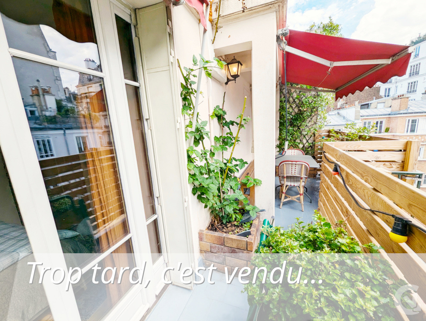 Duplex 100m2 Montmartre